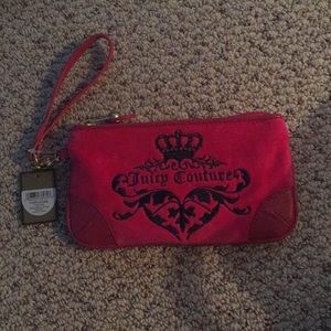 Juicy couture wristlet NEVER USED